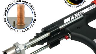 Die Spalt- und Kontaktschweißpistole PS-2KS. (Bild: Soyer)