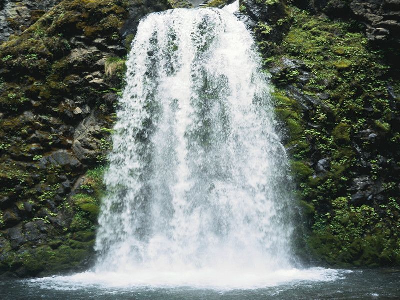 Bei Fotoaufnahmen in der freien Natur sollte man immer mit allem rechnen. Das erfuhr eine junge Frau am eigenen Leib, als sie mit ihrem Smartphone Fotos von einem wundervollen Wasserfall machte. Durch eine plötzliche Windböe wurde sie von oben bis unten von Gischt getroffen – leider auch ihr Smartphone, das letztlich aber sogar wieder komplett zum Laufen gebracht werden konnte. (Archiv)