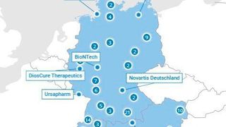 Unternehmensprojekte für Impfstoffe und Medikamente gegen Covid-19 in Deutschland, Österreich und der Schweiz. (VFA)