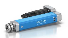 Die neuen NCFx Pro Fügemodule Typ 2164A von Kistler sind dank Telemetrie mit kabellosen Dehnmessstreifen DMS- oder piezoelektrischen-Kraftsensoren ausgestattet direkt in der Werkzeugaufnahme beziehungsweise am Stössel.  (Bild: Kistler Gruppe)