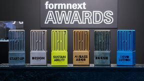 In sechs Kategorien wurden die  Gewinner der Formnext Awards 2025 für ihre
herausragenden Beiträge der Additiven Fertigung ausgezeichnet. (Bild: Copyright © Mesago / Marc Jacquemin)