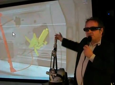 Montagesituation mit Haption 6 virtuell dargestellt (Bild: Template:Bild-by HAPTION Deutschland)
