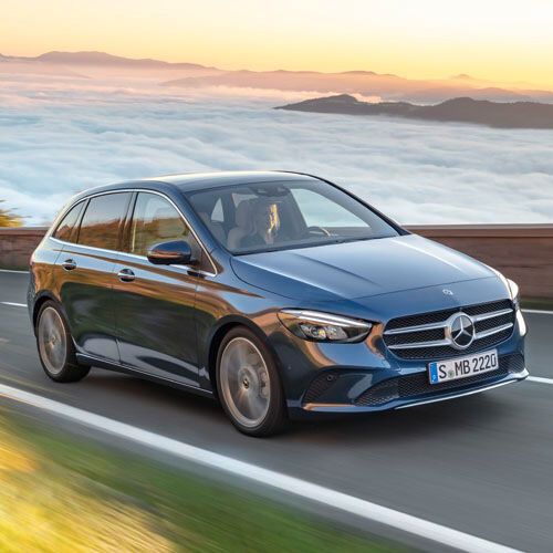 Die neue B-Klasse startet zu noch unbekannten Preisen im Februar 2018 in den Markt.(Bild:  Daimler)