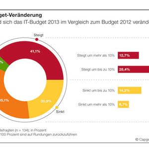 Die IT-Budgets entwickeln sich positiv.
