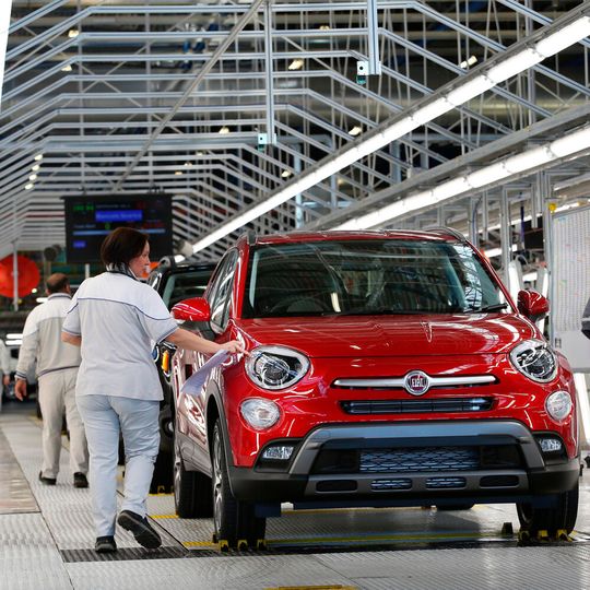 Die Autoproduktion hat Fiat vorerst zu großen Teilen heruntergefahren.(Bild:  Fiat)