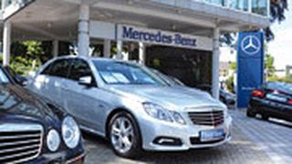 Das Autohaus Jürgens in Hagen ist der Gewinner des Gebrauchtwagen Award 2011. (Bayha)