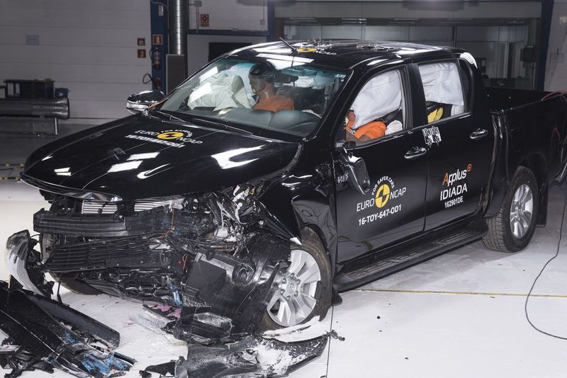 In der Basisversion reichte es sogar nur für drei Sterne, fünf Sterne für die Version mit Sicherheitspaket. (Euro NCAP)