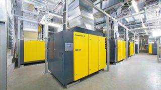 Beim Contracting bleibt die Druckluftstation Eigentum des Systemanbieters. Der Kunde bezahlt nur für die tatsächlich abgenommene Druckluftmenge. (Bild: Kaeser Kompressoren AG)