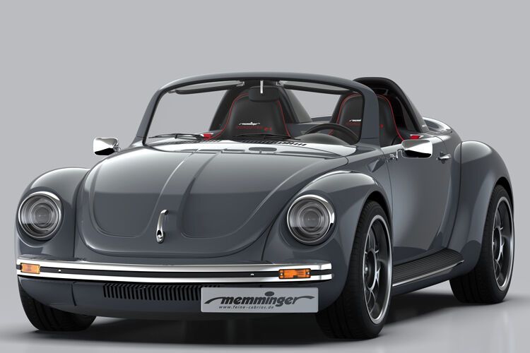 Der „New Beetle“ soll gerade mal 800 Kilogramm auf die Waage bringen. (Bild: Memminger)