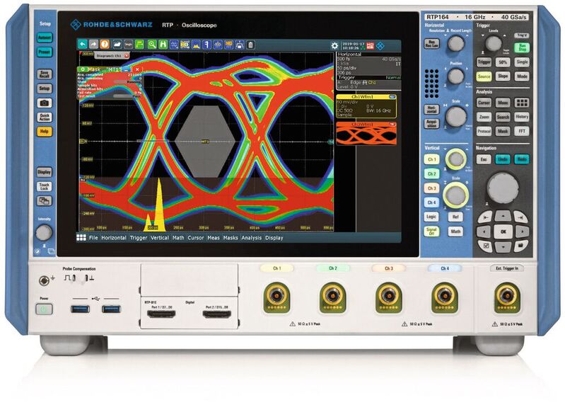 Rohde & Schwarz has introduced the R&S RTP-K93 software option for the R&S RTP oscilloscopes with bandwidths of 13 and 16 GHz for troubleshooting and conformity measurements on DDR4 and LPDDR4 interfaces. 