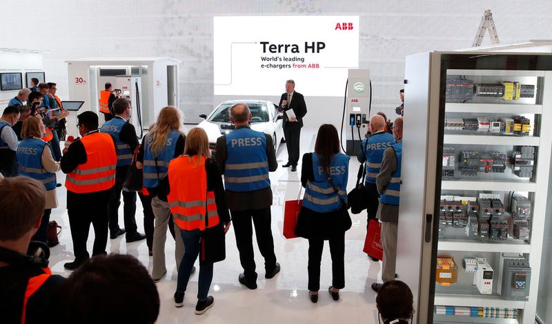 Presse-Highlight-Tour am 22. April 2018: ABB, Halle 11, Stand A35 (Bild: Deutsche Messe)