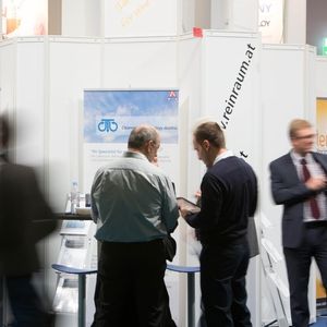 Zum Debüt der Cleanzone im Oktober 2012 begrüßte die Messe Frankfurt 600 Teilnehmer aus 13 Ländern.