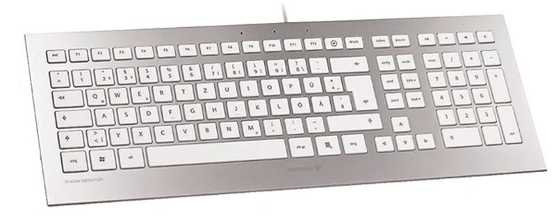 3x Cherry Design-Tastatur STRAIT, (UVP: 40 Euro), 3x Cherry Fünf-Tasten-Maus XANA (UVP: 28 Euro) (Archiv: Vogel Business Media)