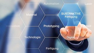 Viele sehen die Additive Fertigung als Universalwaffe der Zukunft – und das nicht zuletzt im Prototypenbau. Moderne Laserbearbeitungssysteme zur subtraktiven Fertigung, so gibt das Unternehmen Universal Laser System zu bedenken, können die generativen Verfahren durch vielseitige Anwendungsmöglichkeiten bei der Produktentwicklung und -herstellung aber wertvoll unterstützen. (Universal Laser Systems)