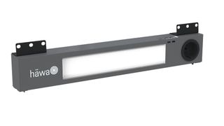 Wird die Türe eines Schrankes geöffnet, erkennt dies die Sensor-Operated-LED-Schaltschrankleuchte von Häwa über einen optischen Sensor und beleuchtet das Innere flächendeckend. (Häwa)