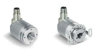 Die weltweit kleinsten sicheren Multiturndrehgeber: Der WV3600MR und der WH3600MR ermöglichen eine sichere Erfassung von Geschwindigkeit und Position in sehr beengten Umgebungen. (Bild: Siko GmbH)