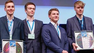 Entwickler der Mikrotechnologie von Morgen: Die Gewinner des "Invent a Chip" Wettbewerbs 2017 (Michaela Handrek-Rehle / VDE)