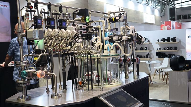 Ventile über Ventile: Fluidikautomatisierung wie hier bei Gemü ist nie weit, wenn es um das Regeln von Medienströmen geht. (Bild: PROCESS)