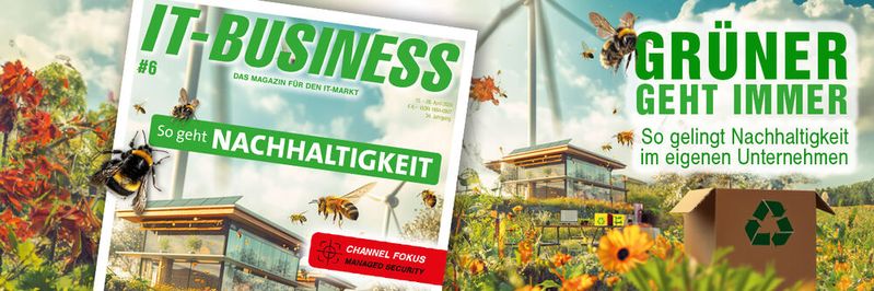 Lesen Sie die aktuelle Ausgabe der IT-BUSINESS. Den Link zum E-Paper finden Sie im Artikel.(Bild:  Vogel IT-Medien)