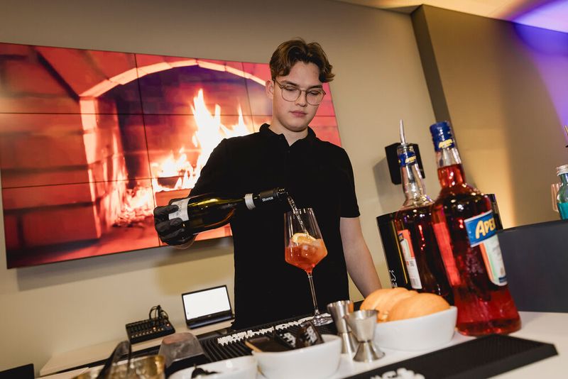 Der Tagesausklang im VCC schafft Raum für neue Partnerschaften und Projektideen. (Bild: Stefan Bausewein)