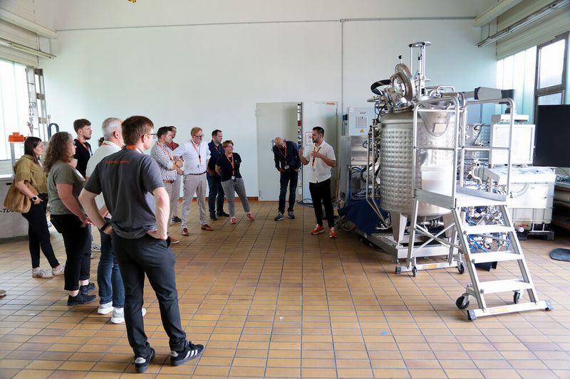Impressionen vom Ystral „Solution Village“ (Bild: Ystral)