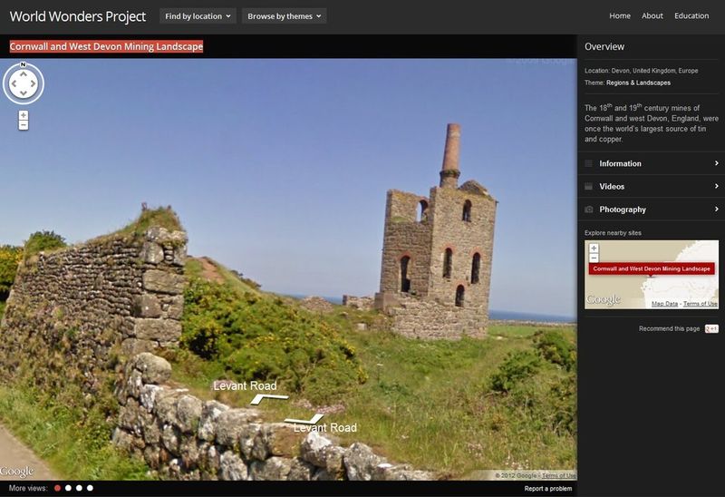 Cornwall and West Devon Mining Landscape (Quelle: Google)