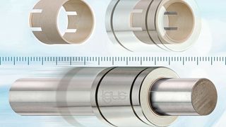 Les douilles en polymère hautes performances iglidur W360 garantissent une précision et une rigidité extrêmement élevées sur les arbres ronds. (igus)