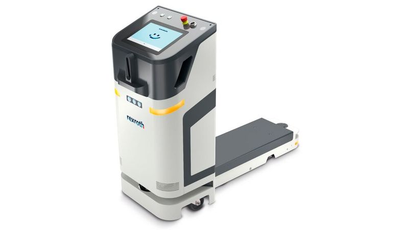 Das von Bosch Rexroth vermarktete fahrerlose Transportsystem Active Shuttle wurde an Neura Robotics verkauft.(Bild:  Bosch Rexroth)