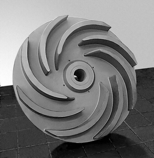 Impeller made of the high-performance material SiC (Picture: Bungartz)