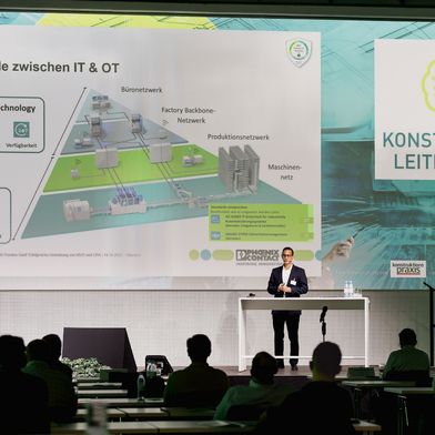Auf dem Konstruktionsleiter-Forum SPOTLIGHT am 28. Oktober 2026 im Vogel Convention Center Würzburg erfahren die Teilnehmer, wie Unternehmen ihre Entwicklungsabteilungen und Prozesse zukunftssicher aufstellen. (Bild: VCG / Stefan Bausewein)