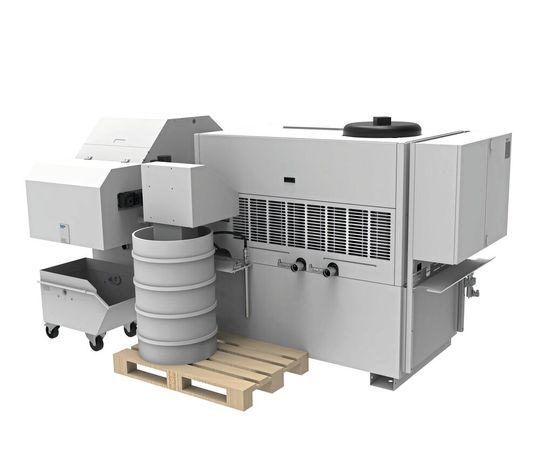 Dank Feinstfilter eignen sich Filteranlagen von Knoll – ausgestatet mit separatem Abschlammkonzentrator – vorteilhaft zum zuverlässigen Filtern von Schleifölen auf 3 µm Partikeldurchmesser.(Bild:  Knoll)