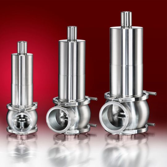 Zur Trennung des Federraums, mit dem medienberührten Bereich im Austrittsraum, verfügen die Ventile über eine Formmembran im Werkstoff FKM oder wahlweise EPDM.(Bild:  Goetze Armaturen)