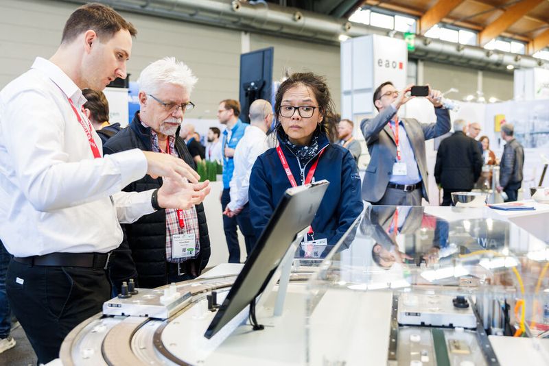 Die all about automation in Friedrichshafen wächst: Sowohl bei der Besucherzahl als auch bei der Anzahl der Aussteller hat die Automationsplattform am Bodensee um mehr als 20 Prozent zugelegt. (Bild: Easyfairs)