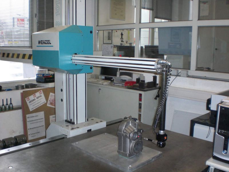 Bild 1: Die Ständermessmaschine der Georg Röth Eisengießerei wurde kürzlich auf die neue Software umgerüstet und ist damit wieder fit für zukünftige Aufgaben. Bild: Märklen (Archiv: Vogel Business Media)