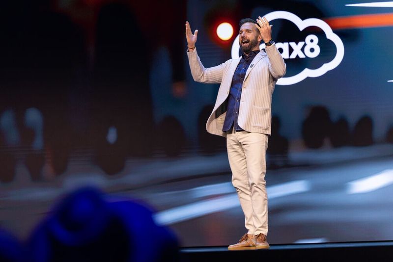 Eine der Keynotes übernahm President and Nick Heddy, Chief Commerce Officer bei Pax8.  (Bild: Pax8)