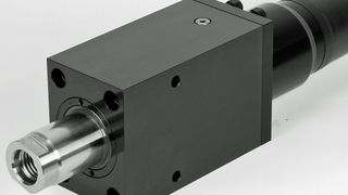 Elektromechanischer Blockzylinder aus der Baureihe E-TEC (Bild: Römheld)