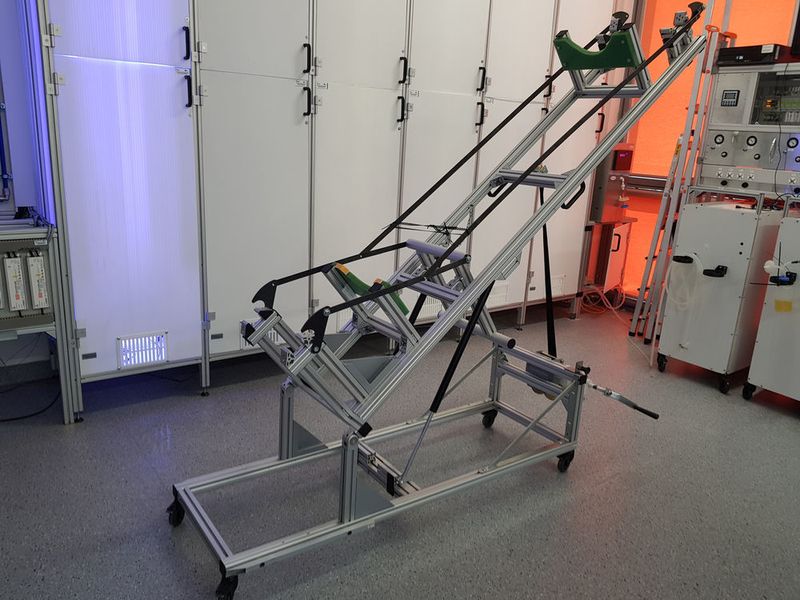 Die Modulgehäuse für das Handling der Photobioreaktoren. (Algae Labs)
