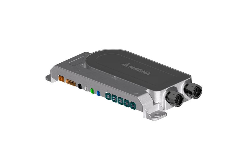 Magna und Nvidia haben ein Pilotprojekt angekündigt. Der Zulieferer möchte dabei die Drive AGX-Plattform kennenlernen.(Bild:  Magna)