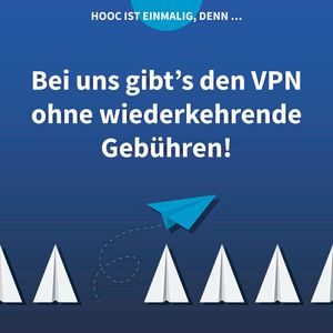 Beim Kauf eines HOOC-Gateways ist der Basis-VPN im Preis bereits inkludiert.(Bild:  HOOC)