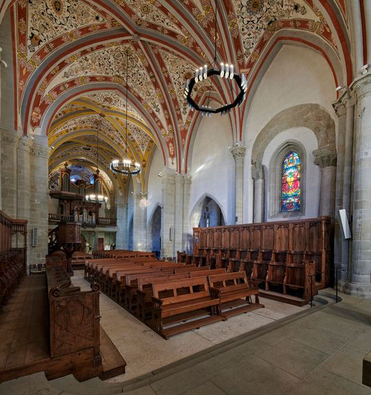 Seit Herbst letzten Jahres erstrahlen nicht nur die kostbaren Malereien, sondern auch alle anderen baugeschichtlich interessanten Details der Kirche in neuem LED-Glanz. Seit Herbst letzten Jahres erstrahlen nicht nur die kostbaren Malereien, sondern auch alle anderen baugeschichtlich interessanten Details der Kirche in neuem LED-Glanz.