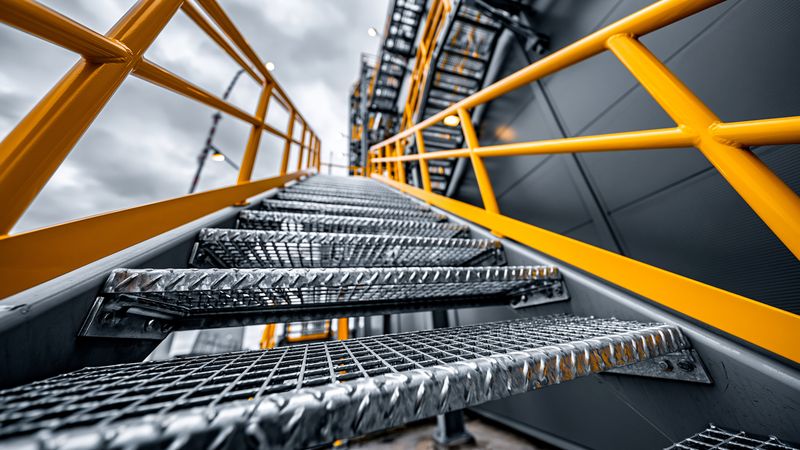 Geländerprojekte binden Metallbaubetriebe stark: Sie sind technisch anspruchsvoll, erfordern präzise Abstimmung und ziehen zusätzlichen Aufwand in Konstruktion, Fertigung, Oberflächenkoordination und Logistik nach sich, sodass viele Betriebe die Wirtschaftlichkeit einer Eigenfertigung prüfen.(Bild:  © pattozher/stock.adobe.com - generiert mit KI)