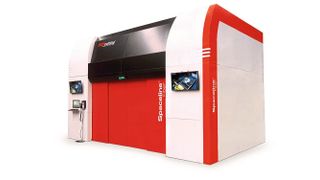 Die Spaceline zeichne sich durch ihre Art von Armstruktur aus, in der sich der Schneidkopf befindet.  (TCI Cutting)