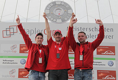 ... gewann schließlich den Staplercup vor Bernhard Mösche aus Hamburg und Jens Purucker aus Langelsheim. (Peter Brenneken/Tri-Ass)