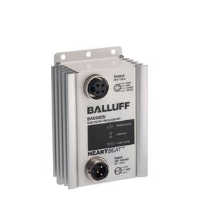 Das neue IP67-Netzgerät von Balluff visualisiert seinen Betriebszustand. 