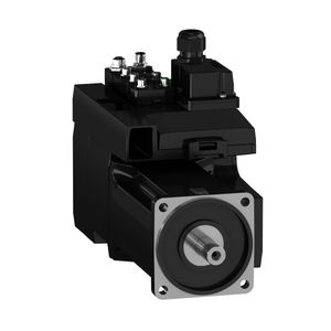 Der integrierte Servoantrieb Lexium 32 integrated ist in den Motorflanschgrößen 70 und 110 mm erhältlich, er ermöglicht aufwandsoptimierte Antriebslösungen bis 2,2 Kilowatt.