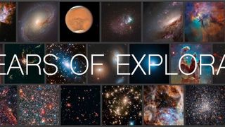 Seit 30 Jahren ist das Hubble Space Telescope immer auf der Suche nach Schwarzen Löchern, fernen Galaxien und fremden Planeten. (NASA)