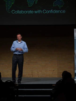 Tom Gillis, Vice President STBU bei Ironport, stand den Partnern Rede und Antwort. (Archiv: Vogel Business Media)