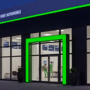 Der Neubau ersetzt den Verkaufsstandort Zschorlau, der zu klein geworden war.(Foto:  Mirko Haude)