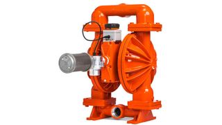 The Wilden Safe Guard all-inclusive pump-monitoring system remotely tracks, records and alerts customers to key performance indicators of AODD pumps during operation.   (Wilden Pump & Engineering Company)