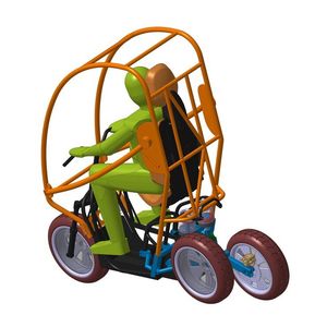 Der wendige, elektrisch angetriebene Kleinstwagen auf drei Rädern hat die Jury als nachhaltige Lösung für den Verteilerverkehr in der Stadt überzeugt und ist auch auf der Hannover Messe zu sehen.